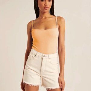 Abercrombie & Fitch Ribbed Twist Back Bodysuit - NWT